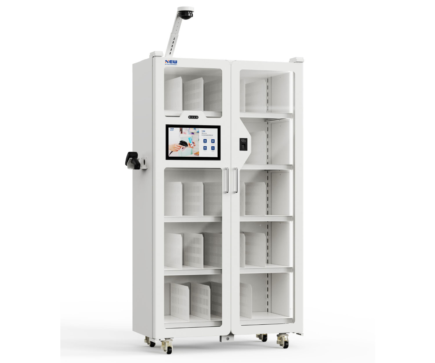 Factory Warehouse Management Automatically Smart Warehouse Storage Management System Software Locker Rfid Scanning Cabinet