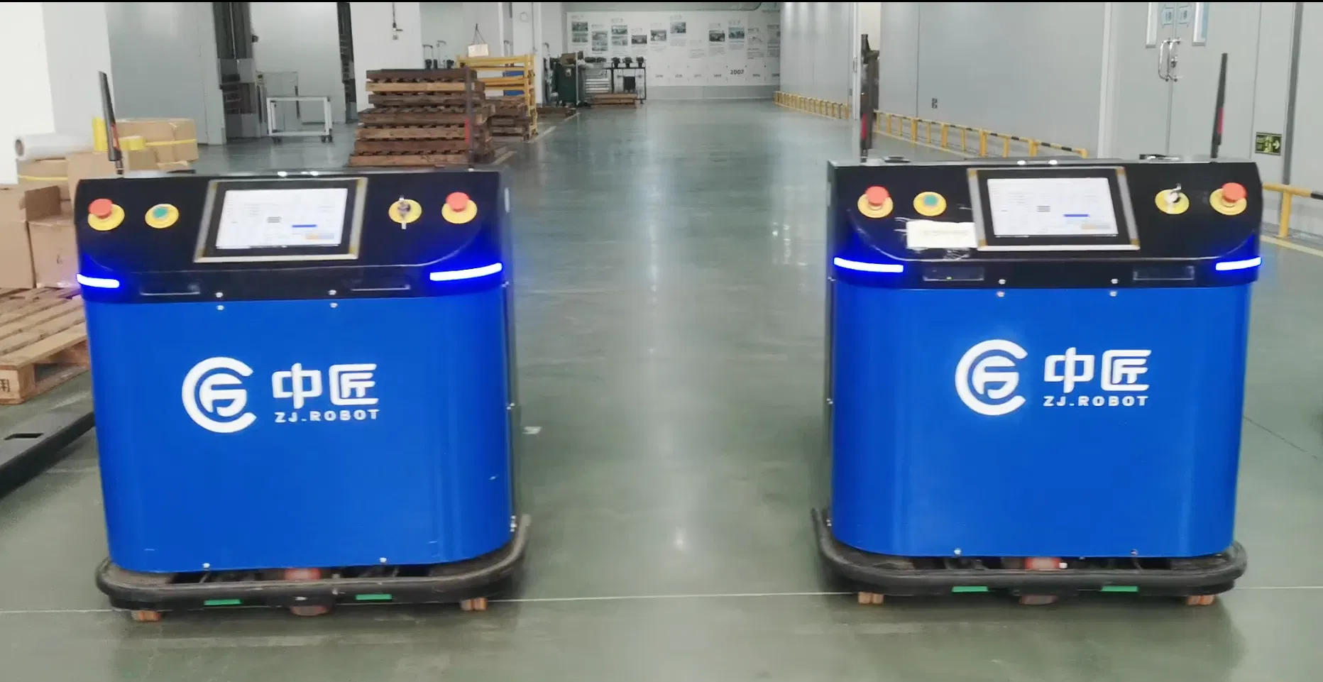 Customizable Blue Manufacturing Robotics for Secure and Efficient Logistics