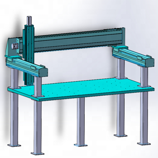 3 Axis Gantry Palletizer Cartesian Robot for Picking and Placing