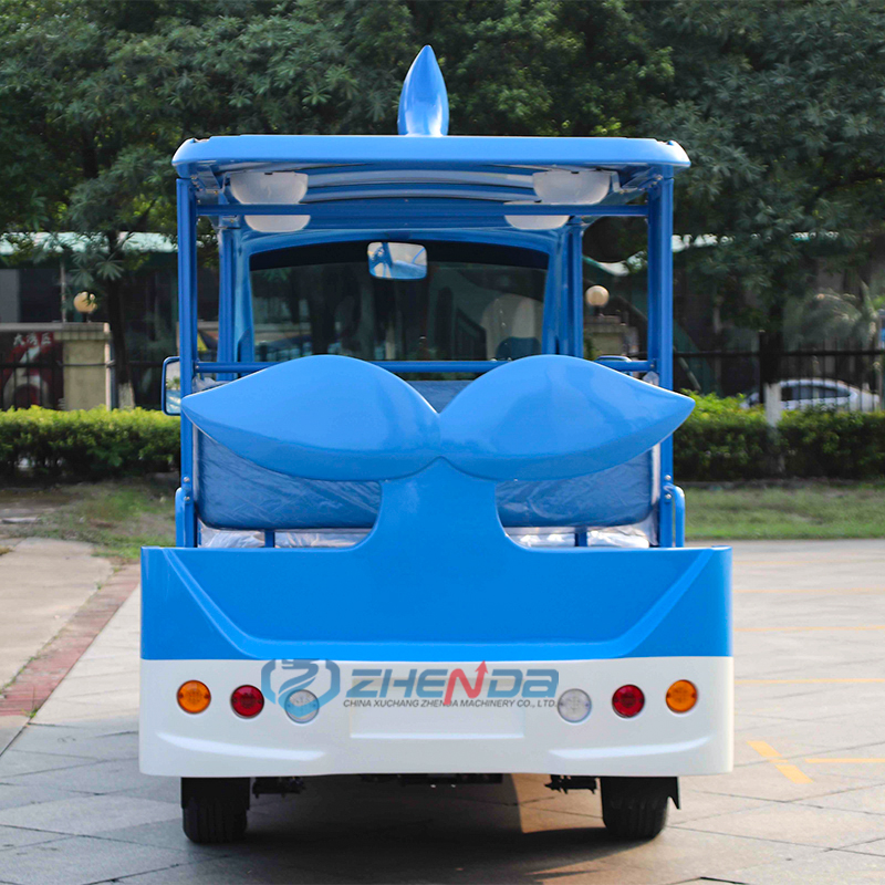 New 14-seat Cartoon Used Buses for Sale Mini Bus for Transport Sightseeing Tour Car Manufacturer