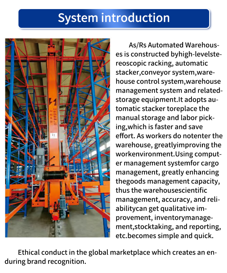 Automation Multi Storage Rack Retrieval System