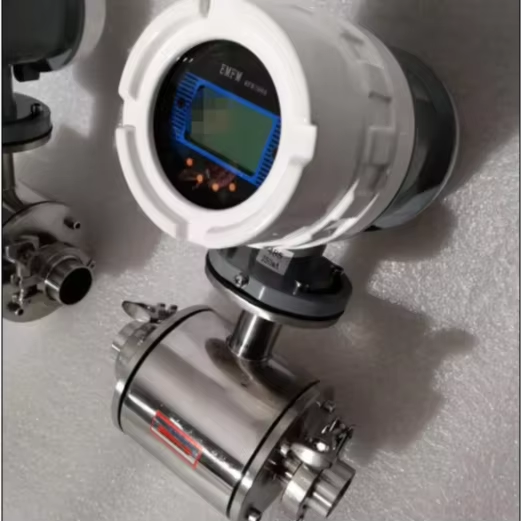 Magnetic Type Professional Water Digital Stainless Steel EMF M65 4-20ma Output 3 Inch Rs485 Tri-clamp Electromagnetic Flow Meter