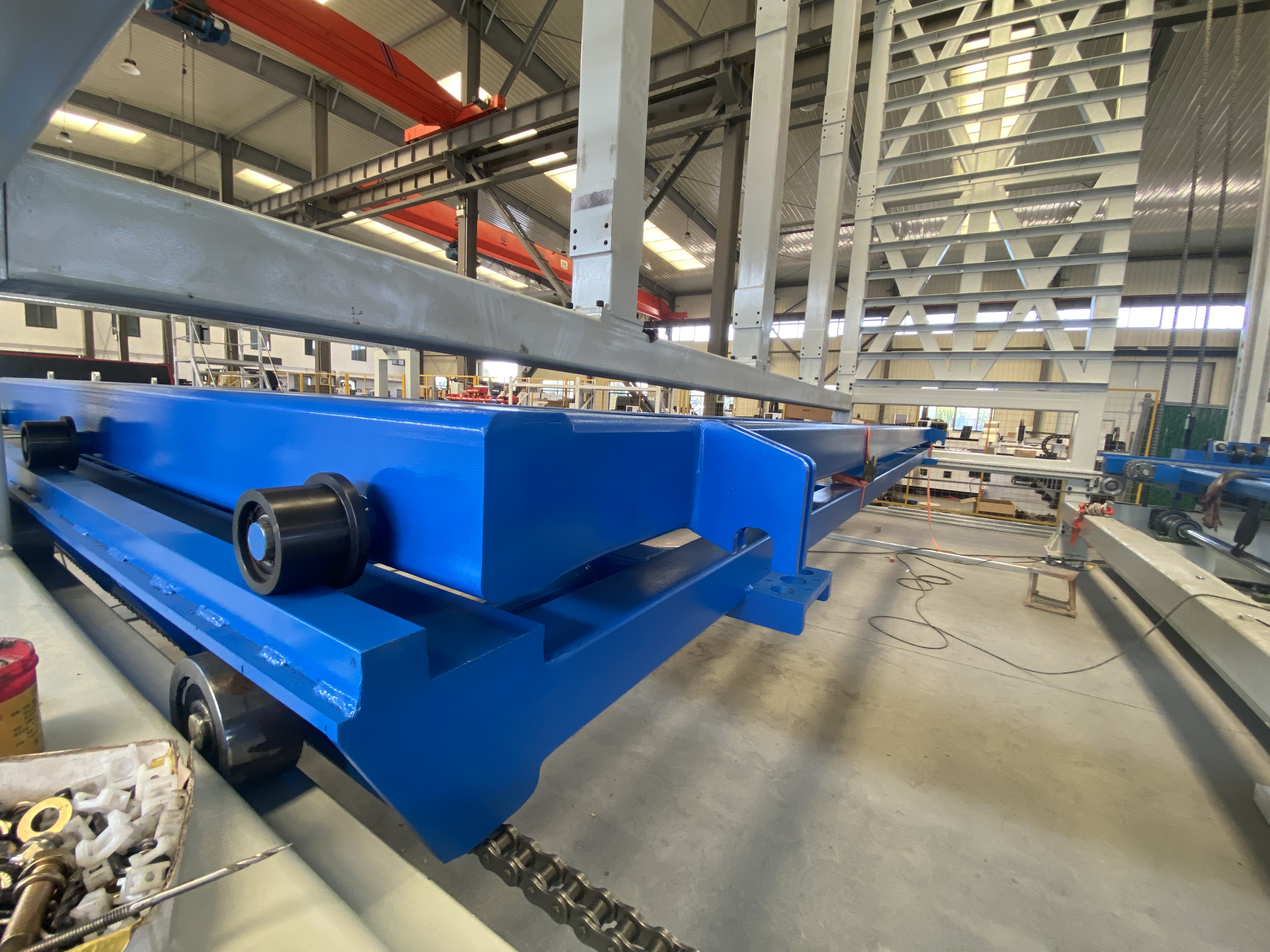 Automated Metal Storage System Programmable Sheet Metal Rack for Space Savings and Enhanced Efficiency Smart Retrieval Solution