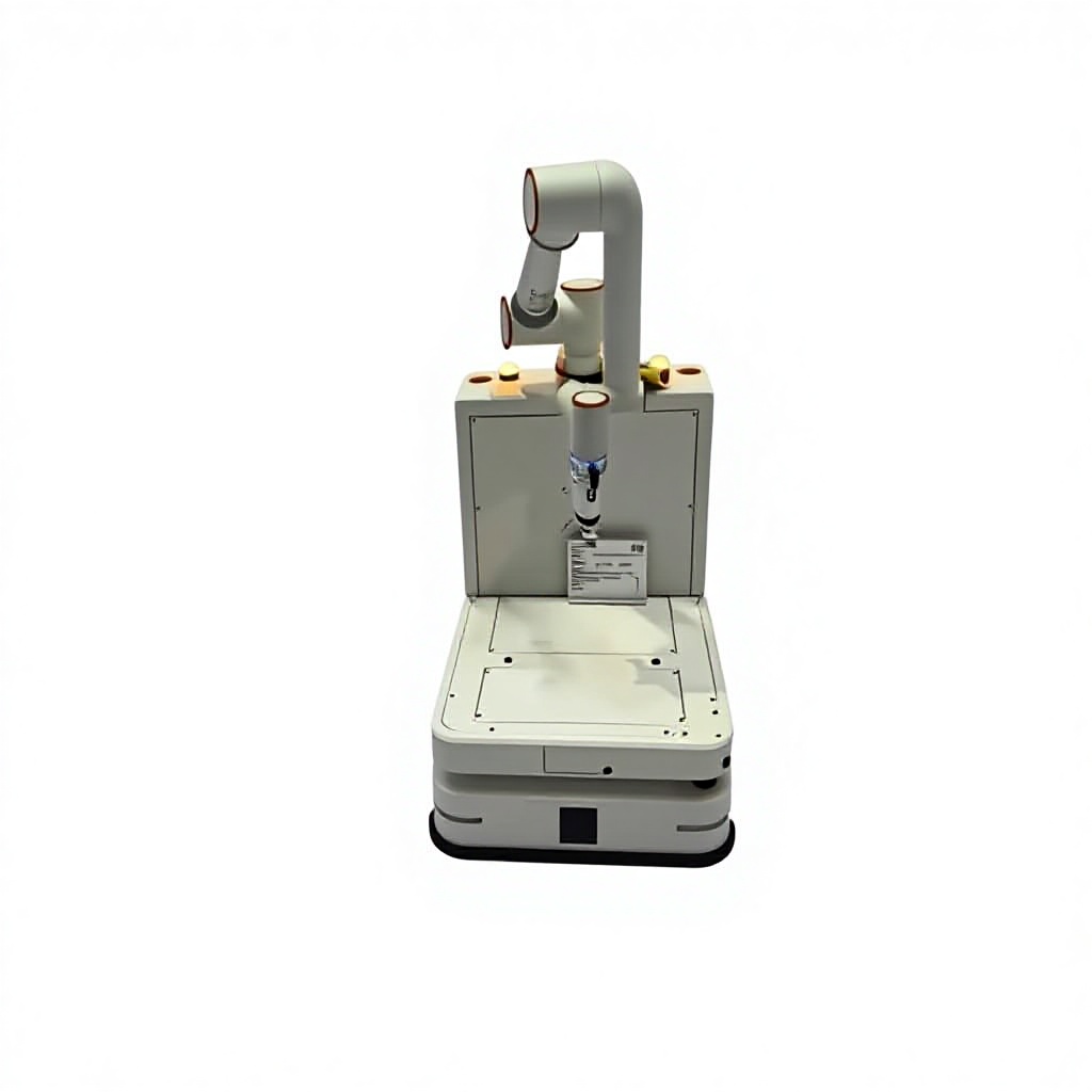 AGV Mobile Fruit Harvesting Robot Robotic Arm Autonomous Navigation Automatic Picking Machine Motor 5kW Power Steel Aluminum