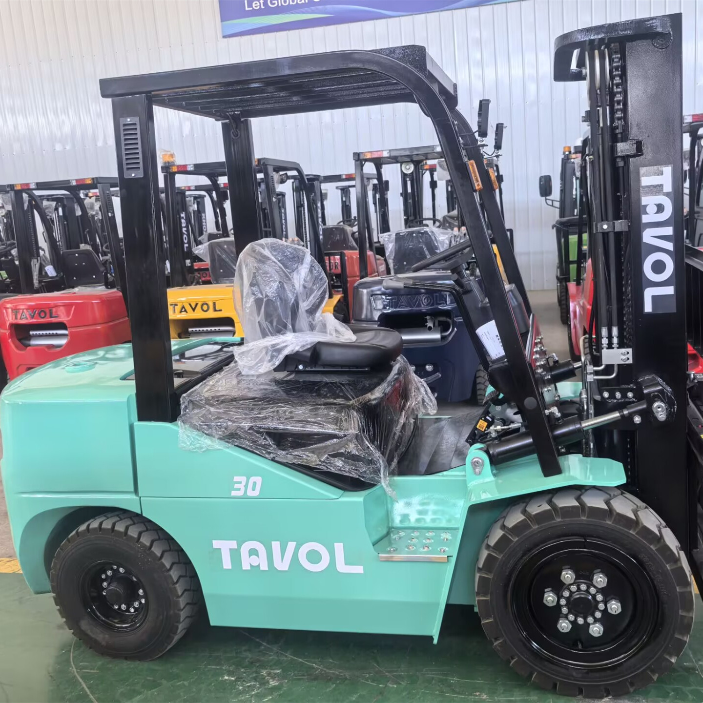 Cheap Price 3 Ton Battery Operated Electric Forklift Reliable Performance Warehouse Forklift For Sale