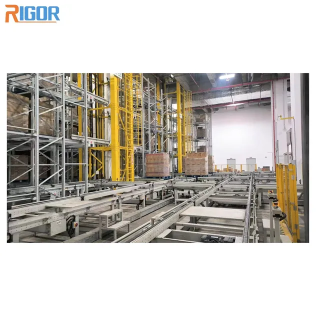 Customized Pallet Handling Efficient Material Handling Chain Conveyor Transfer Unit