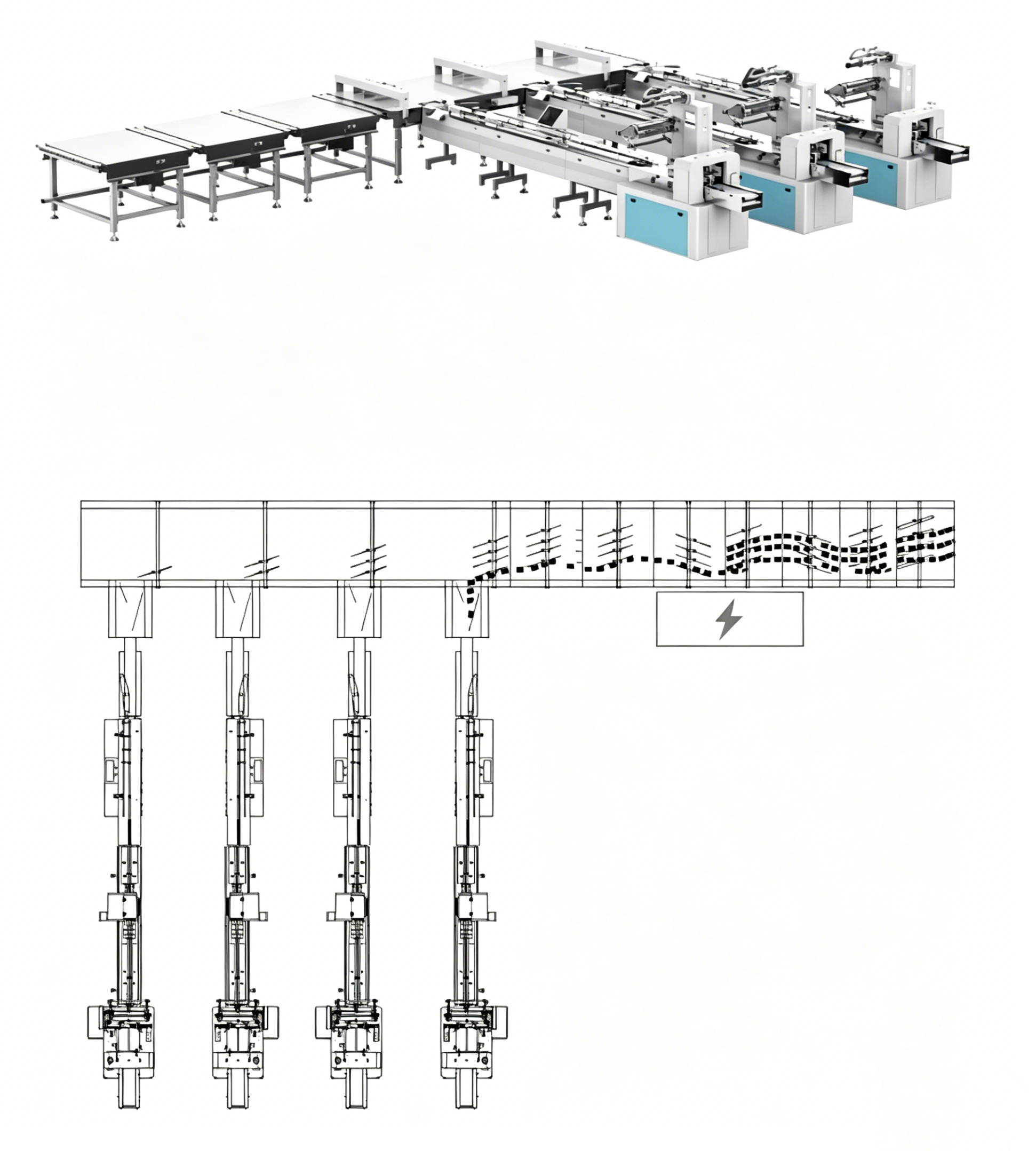 Sorting Conveyor Intelligent Counting Batching Function Automatically Groups Preset Quantities Reduces Material Waste