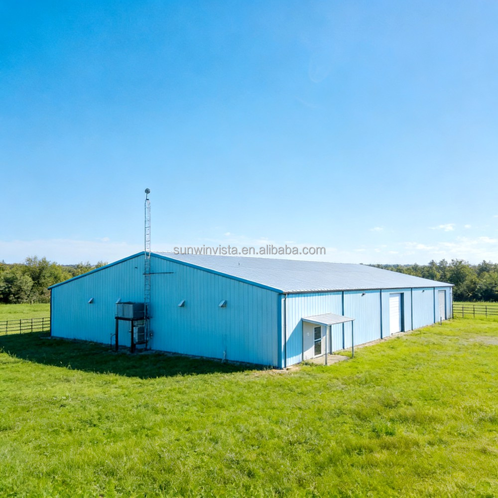 Large Span Prefabricated Steel Structure Oil Chemical Production Plant Workshop Logistics Warehouse And Factory Construction