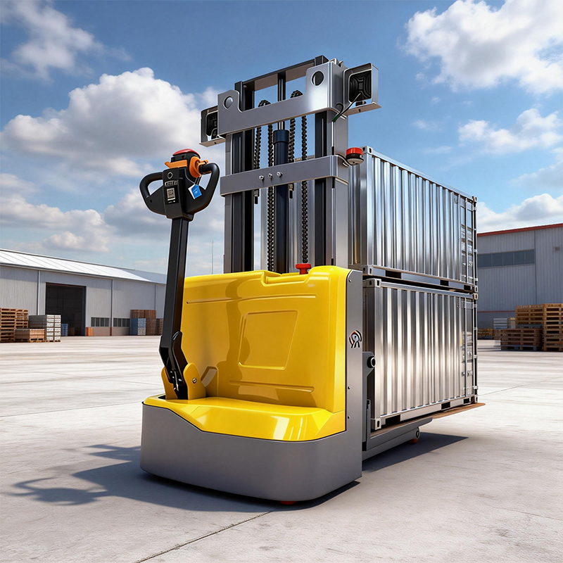 Worui High-performance Electric Stacker Walkie Electric Pallet Forklift Hydraulic Electric Stacker
