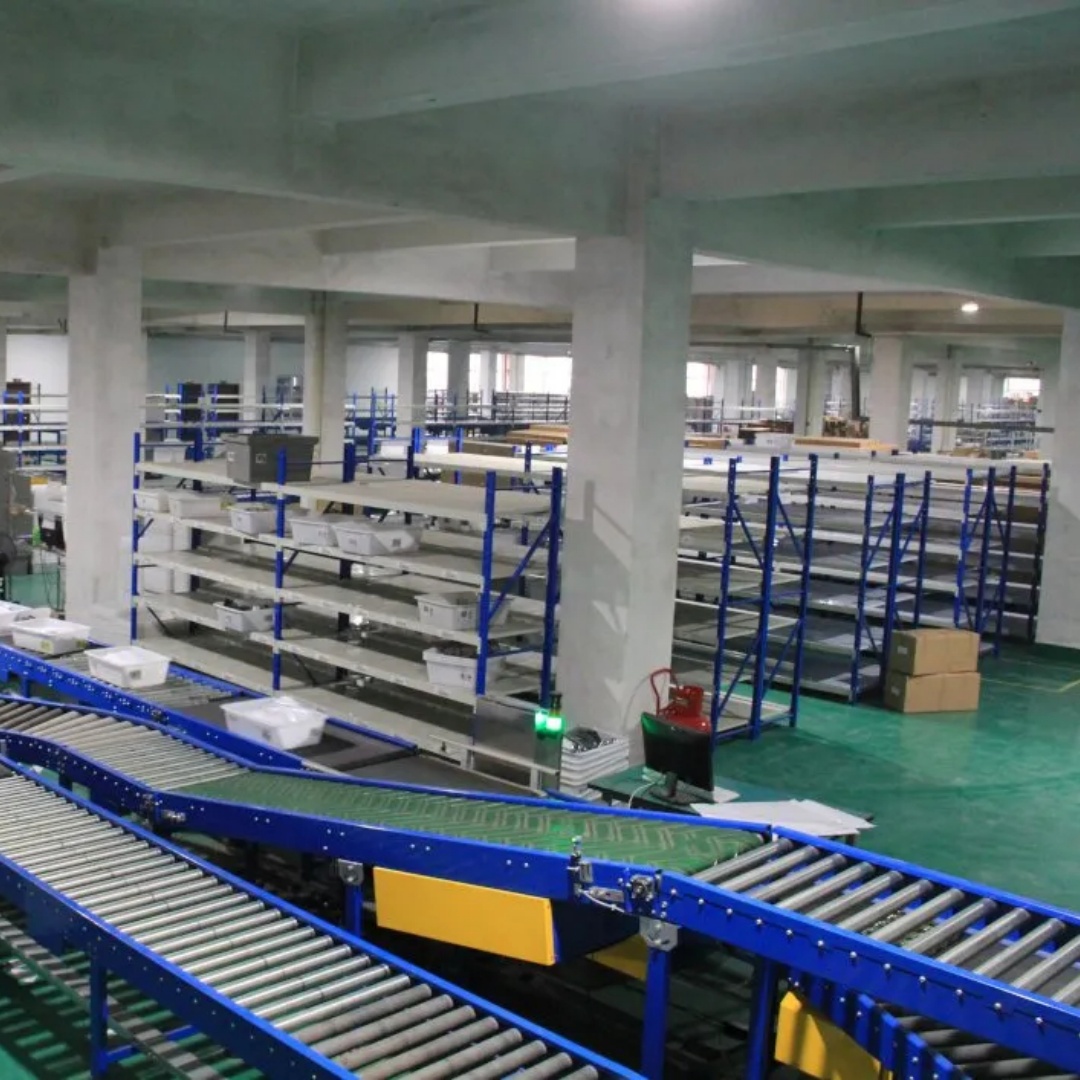 Chain Driven Live Roller Conveyor Heavy Duty Powered Roller Conveyor System for Handling Warehouse Logistics