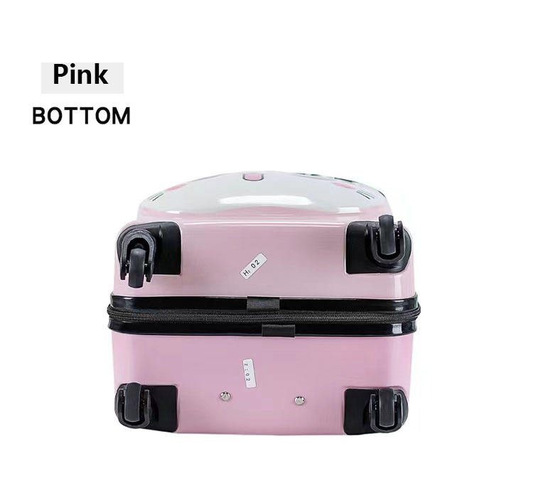 Animal Design Wholesale 18 Inch 3D Cartoon Cute Child Travel Carry on Suitcase Trolley Luggage for Kids