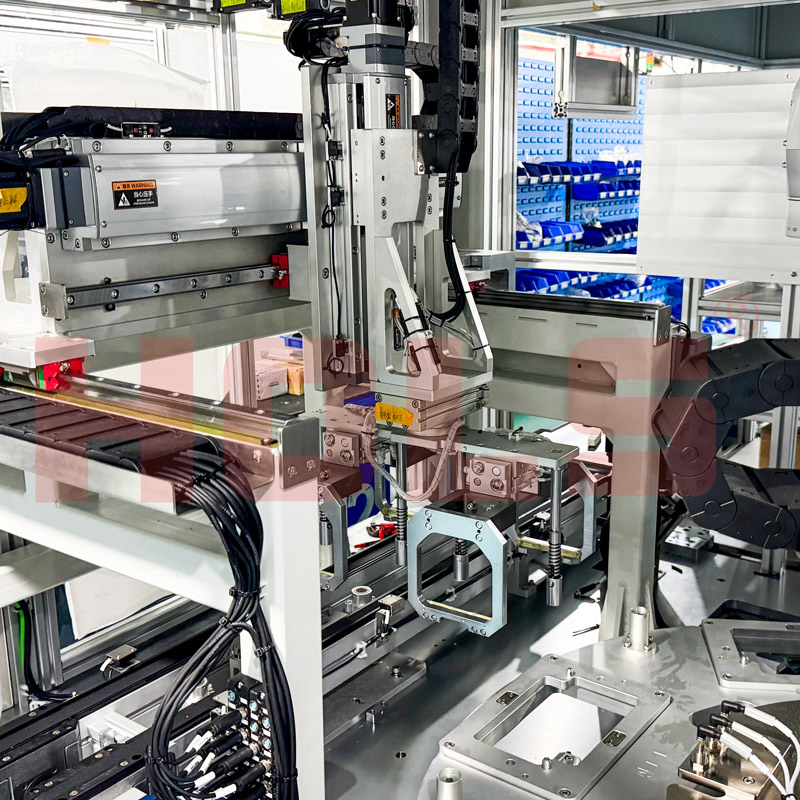 Solenoid Valve Manufacturing Line with Advanced Air Pressure Distribution System