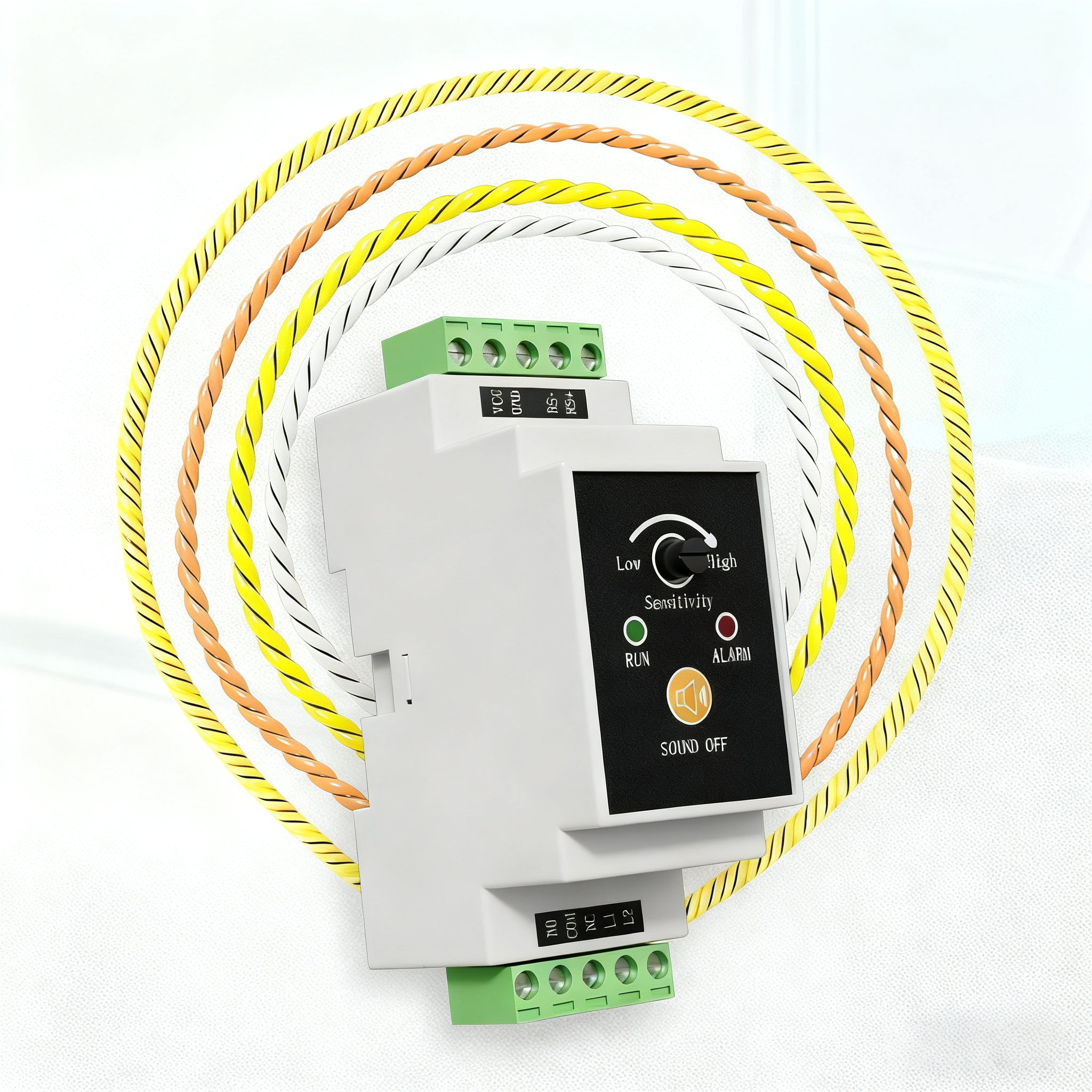 Water Leak Detection Sensor, Wireless, Low Battery Alert, For Server Rooms &amp; Warehouses