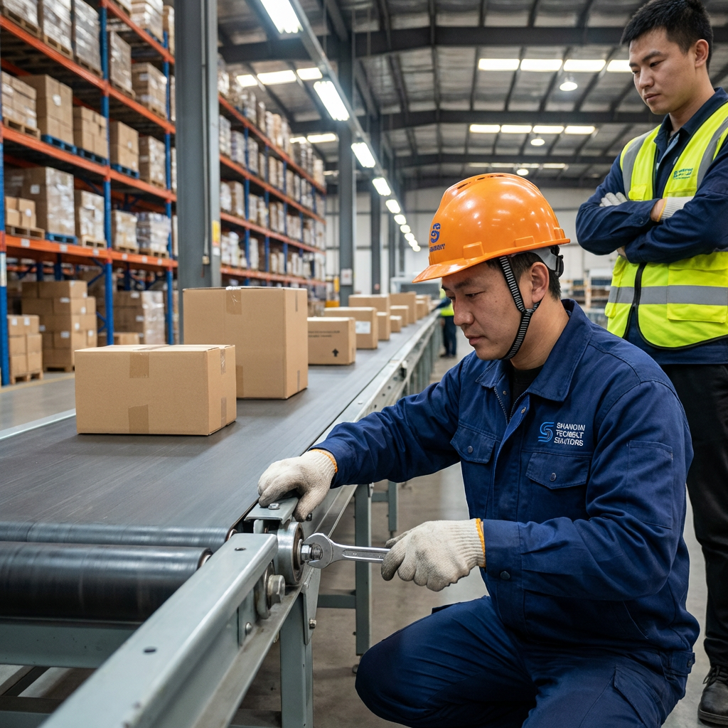 Logistic Conveyor Belt Heat Resistant Non-slip Rough Top PVC Transport Belt for Logistic Parcel Distribution and Sorting Centers