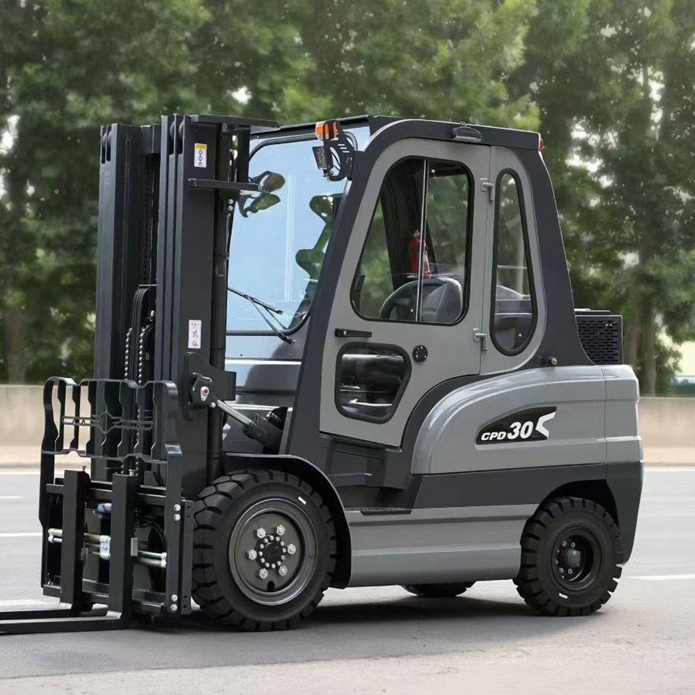 Free Delivery Of 3 Tons Electric Forklift With Optional Diagnostic System And Customized Electric Forklift.