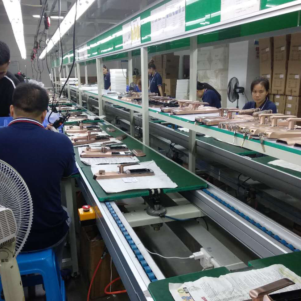Automation LCD TV Assembly Line Speed Chain Conveyor Equipment for Factory With Production Line