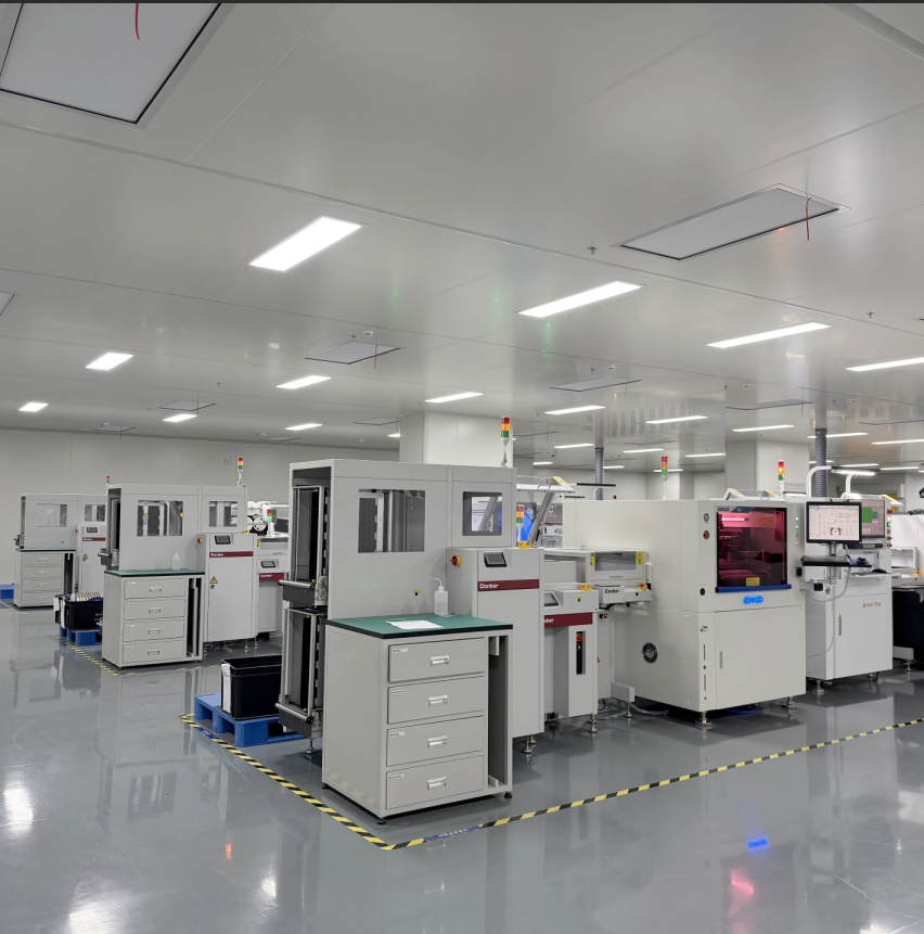 High Precision SMT PCB Chain Conveyor With PLC Controlled Motor &amp; Bearing Inspection Mode LED Warning Light And Display Board