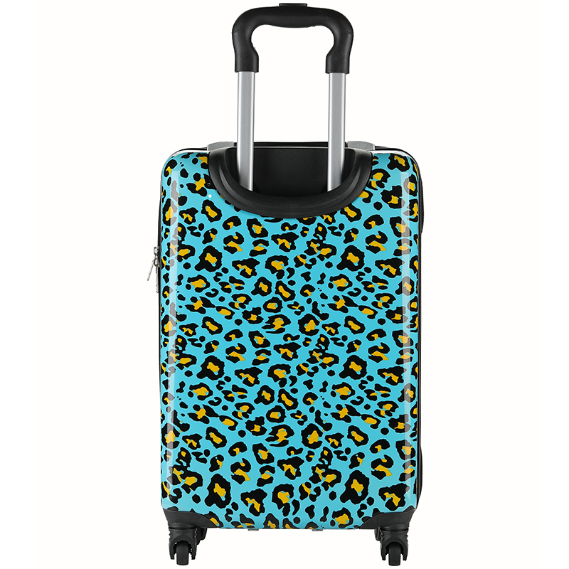 Hot Selling Cute Kids Luggage Cartoon Kids Suitcase Travel Trolley Children Luggage Leopard