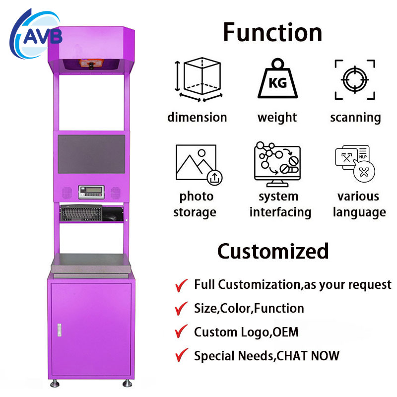 On Sale Parcel Dimensioner Weigh Station DWS Sorting System for Couriers Freight Logistics