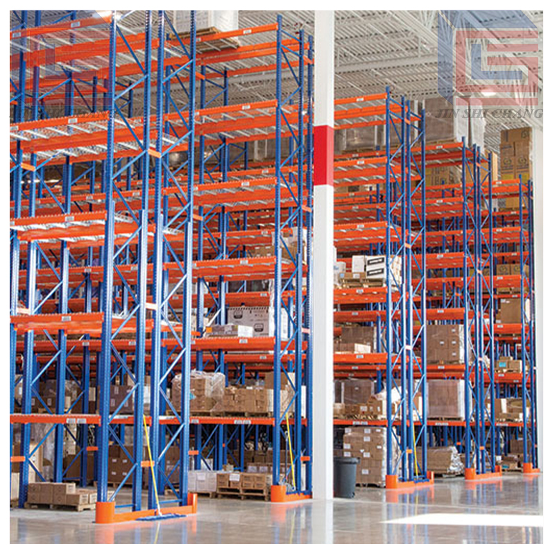 Heavy Duty Selective Pallet Rack Steel Warehouse Storage Racking System For Industrial Logistics And Customized Use