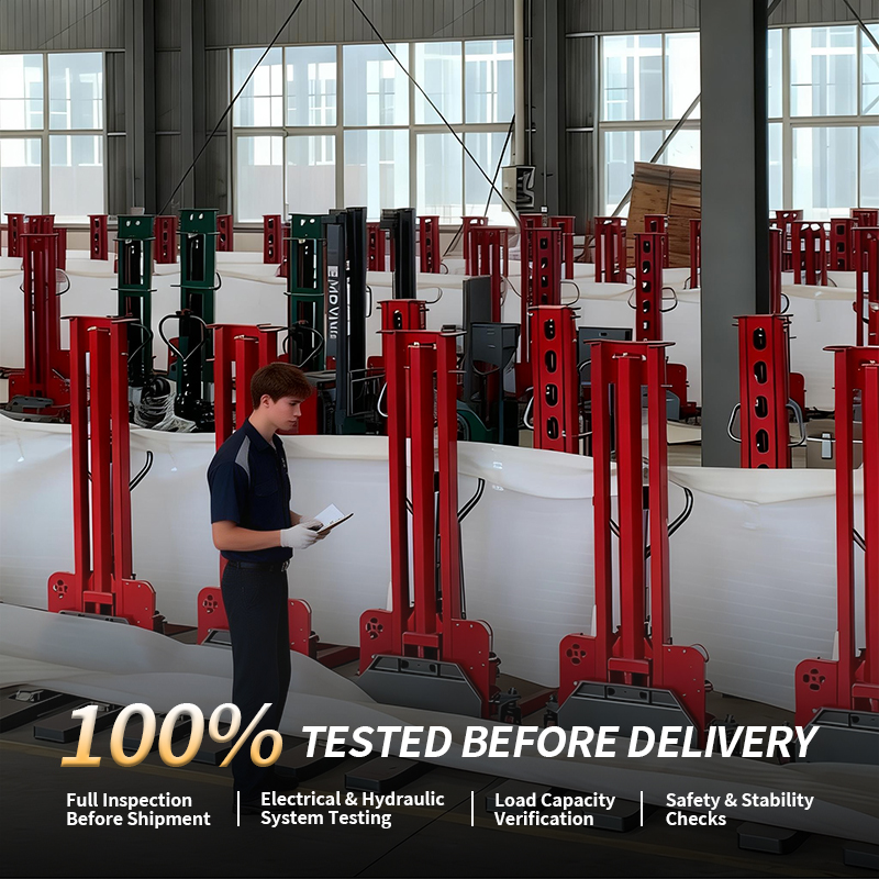Electric Self Loading Pallet Stacker 1000kg Lithium Battery 1600mm Lift Compact Design Easy Operation for Warehouse