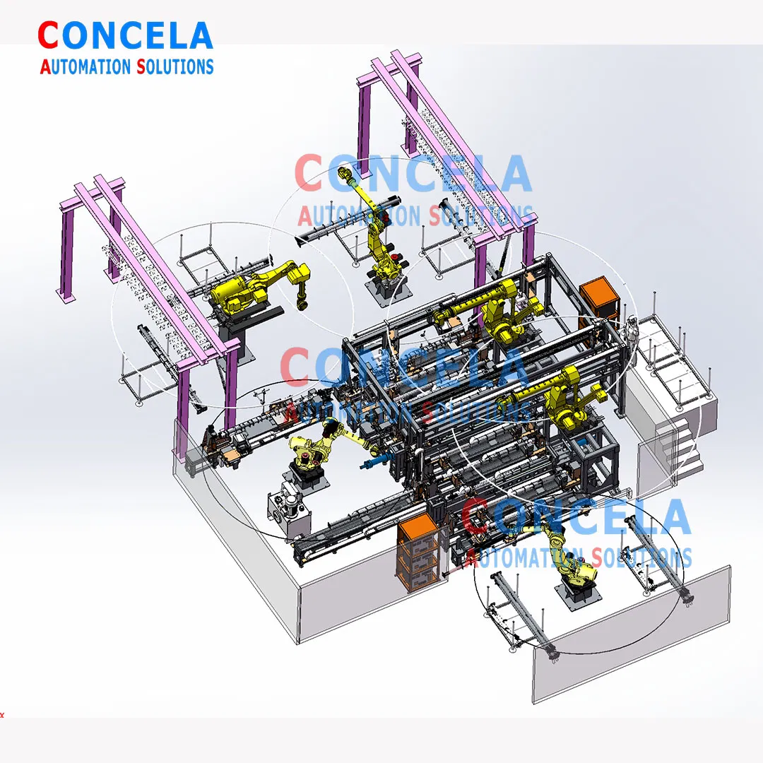 High-Speed Fully Automatic Props Manufacturing Line for Global Distribution