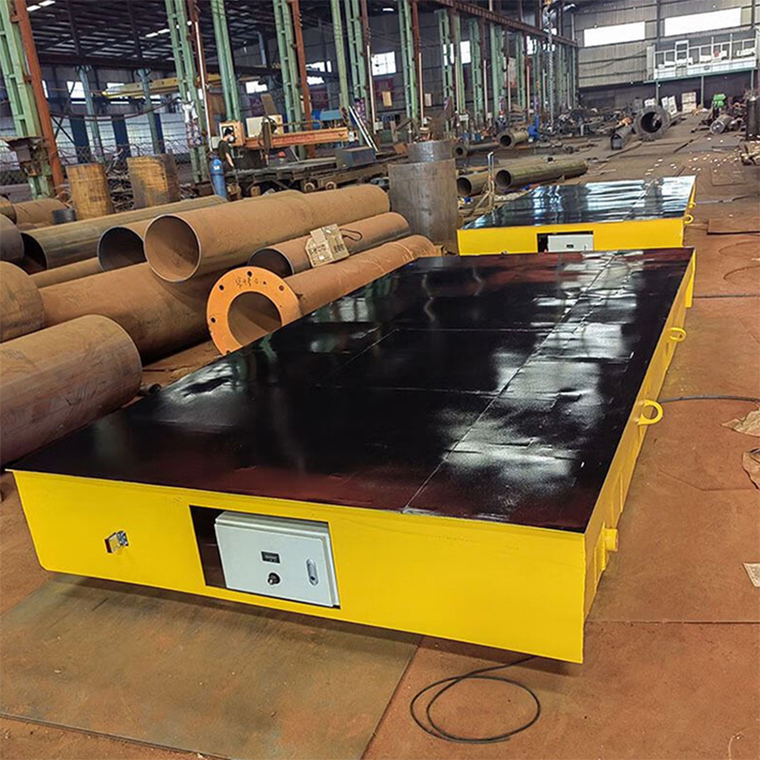 Metal Industry Remote Control agv Transfer Cart Robot Transport Materials for Warehouse