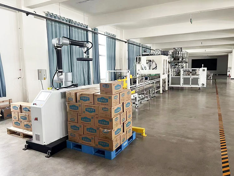 Palletizing Robotic Palletizing Picking Loading Robot Arm Handing Gripper Collaborative Palletizer