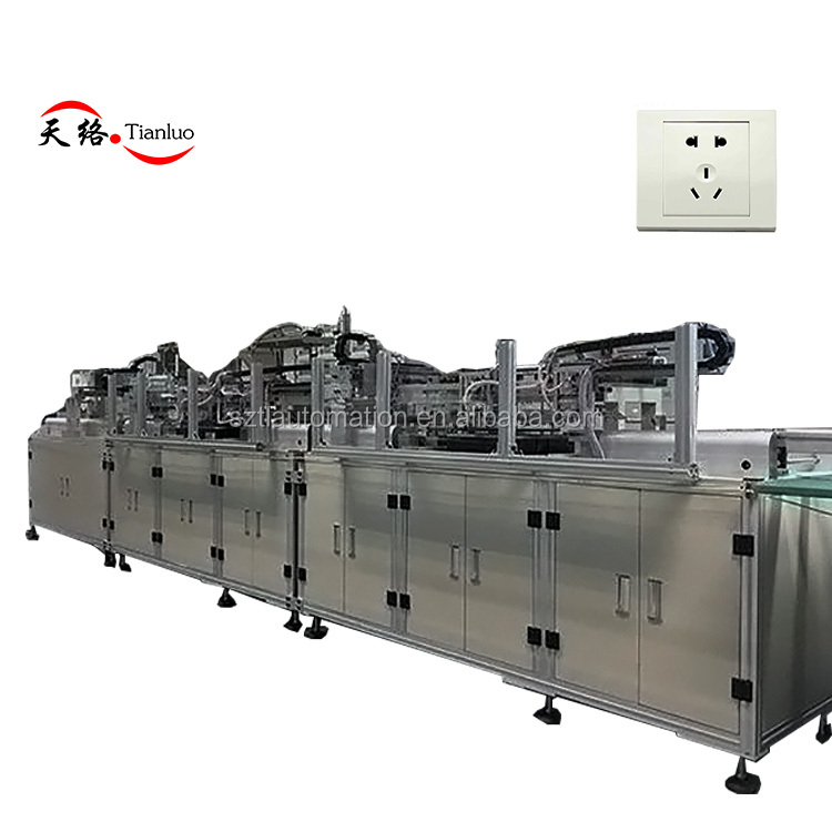 Wall socket assembly machine