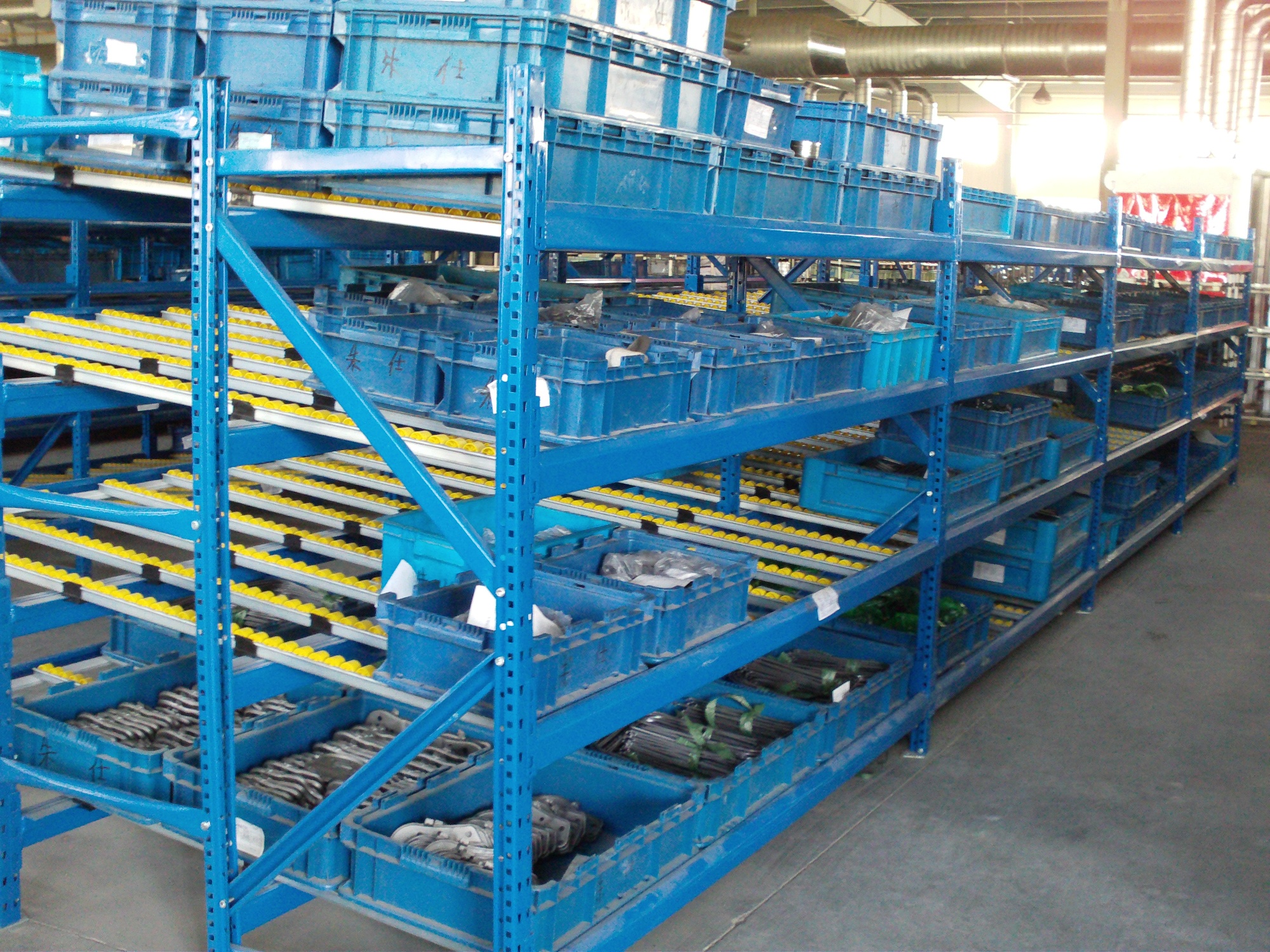 FIFO Storage Rack System