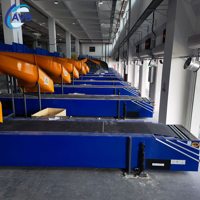 Extendable Belt Conveyor Material Handling Equipment Telescopic Mobile Conveyor Box Transfer System