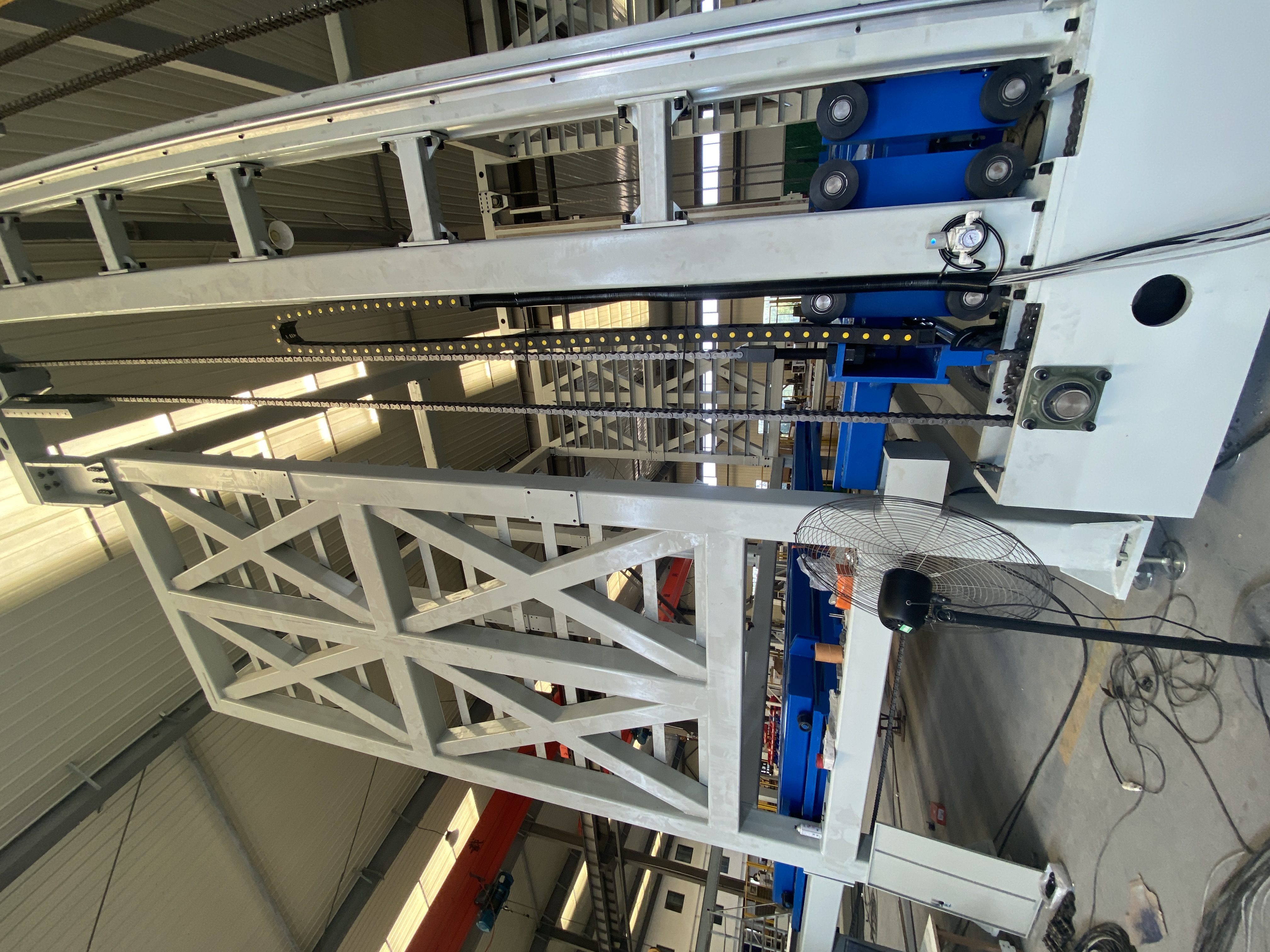 Automated Metal Storage System Programmable Sheet Metal Rack for Space Savings and Enhanced Efficiency Smart Retrieval Solution