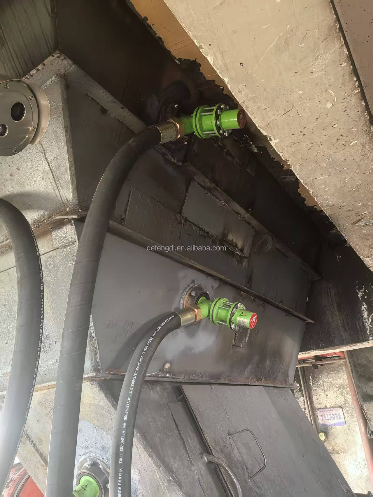 DFD PLC-configured Mining Machinery System Equipment 1.5 Year Warranty 150kg Weight For Solving Silo Chute Blockages Arching Rat