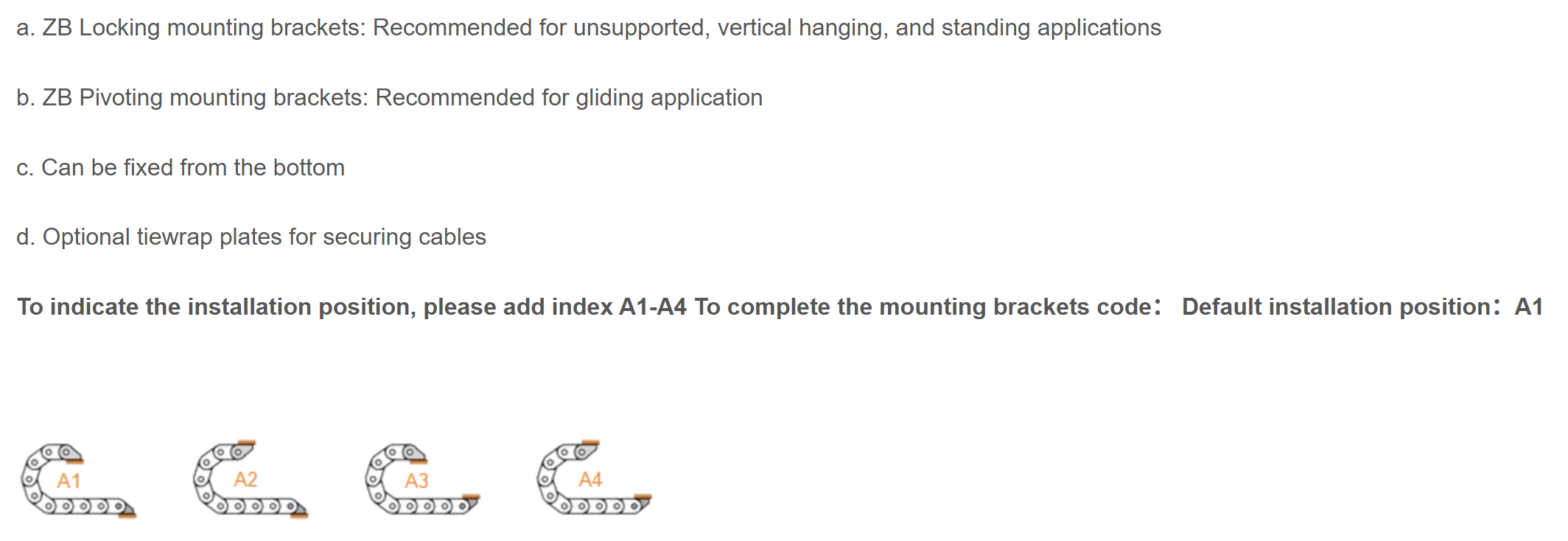 Mounting Brackets