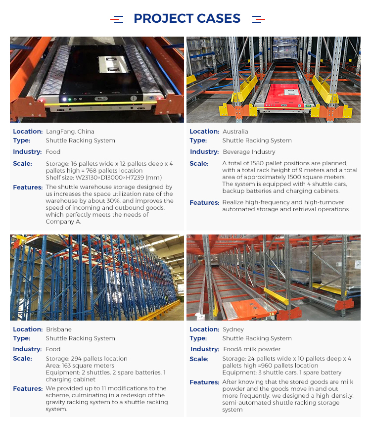 Radio Shuttle Racking Detail 3