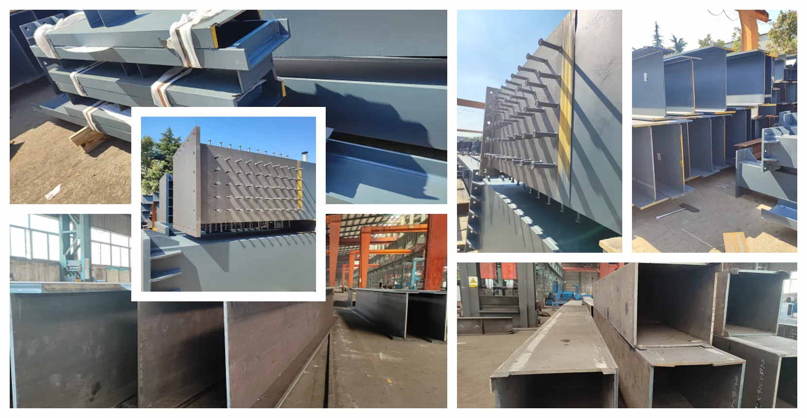 Automated Steel Structures Buildings Warehouse for Robotics Integration