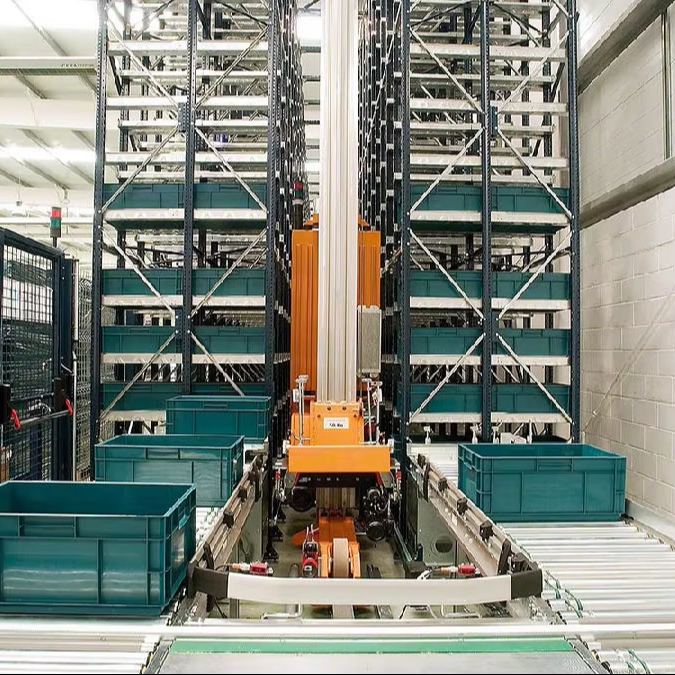 2025 Popular Trend Automation Logistics Warehouse System Asrs Racking Automated Storage and Retrieval System With Pallet Rack
