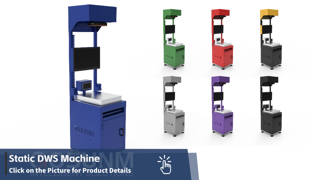 Dynamic Express Tracking Dws Machine Dimensional Weight Scanner Statics Dws Parcel Machine