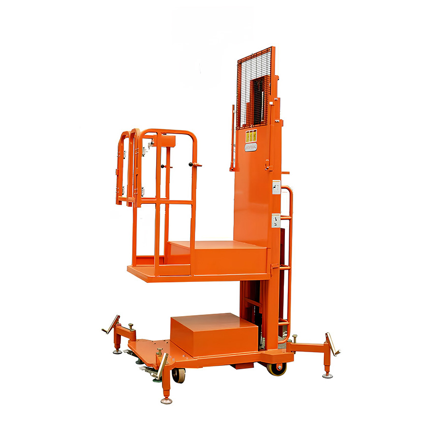 Automated Hydraulic Stepless Transmission Aerial Electric Order Picker for Goods Picking
