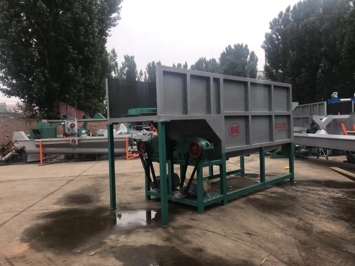 Bale Breaker for Pet Bottle Washing Line