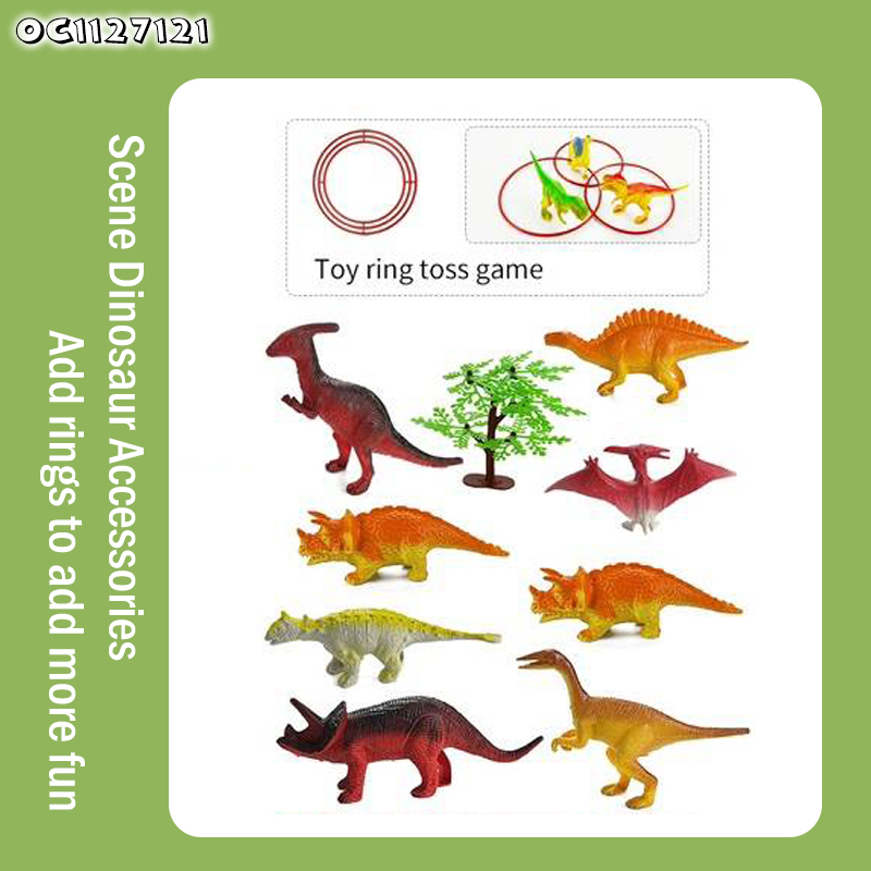 Dinosaur Truck Container Transport Car Carrier Toy with 3d Dinosaur Kids Funny Play Cartoon Early Educational Pvc Toy