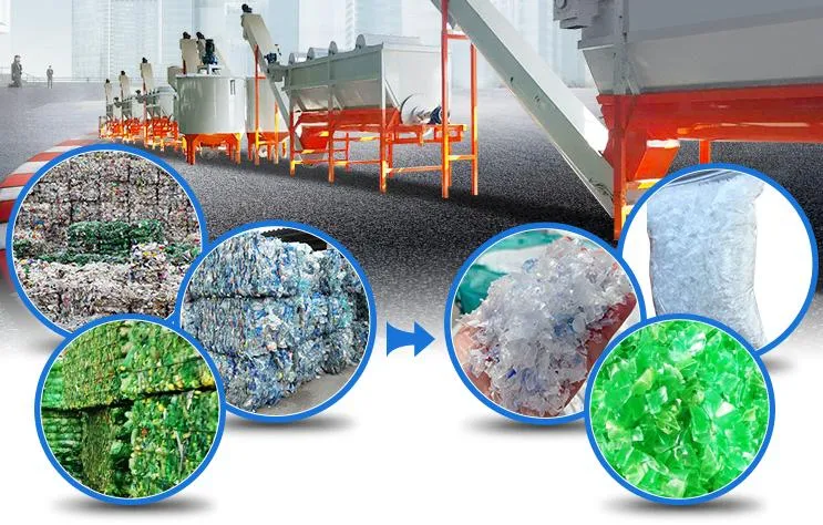 Bale Breaker for Pet Bottle Washing Line