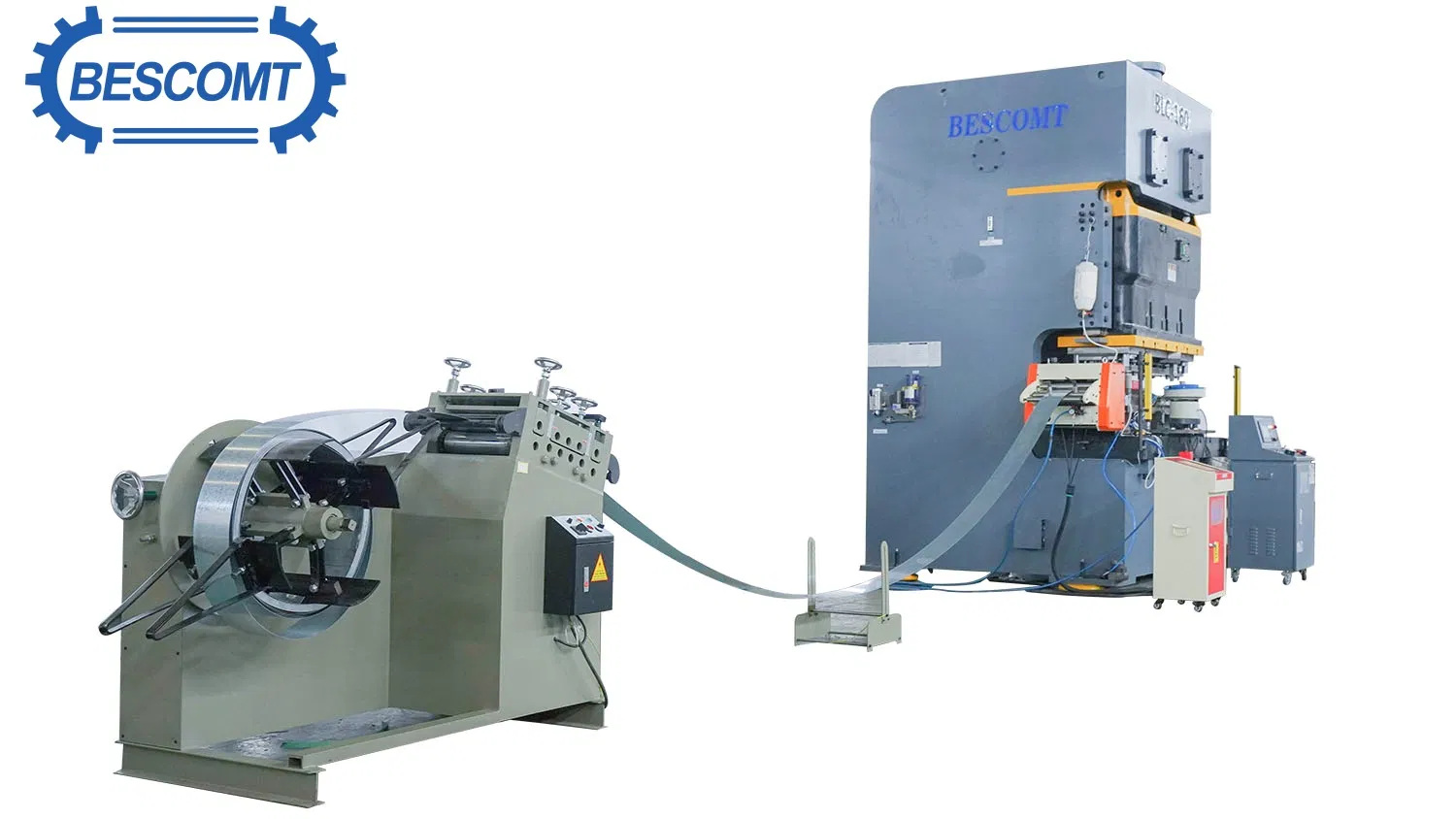 Electrical Steel Junction Box Punching Machine Electrical Distribution Box Production Line
