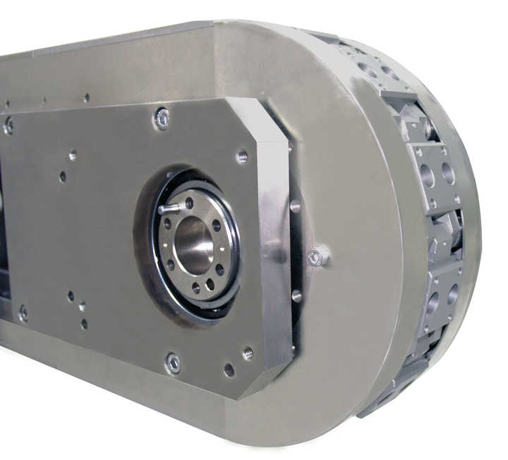 KNK Precision Link Indexing Conveyor Systems Chain Rail Circulation Conveyor Manufacturers for Automatic Welding Assembly