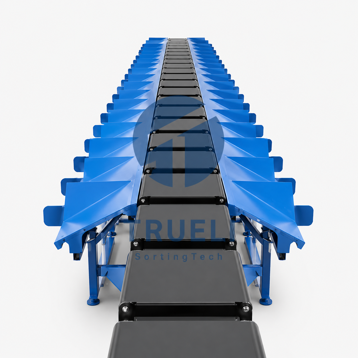 Truelisort Parcel Sorting Automated Cross Belt Sorting System Designed for Maximum Efficiency in E-commerce Fulfillment