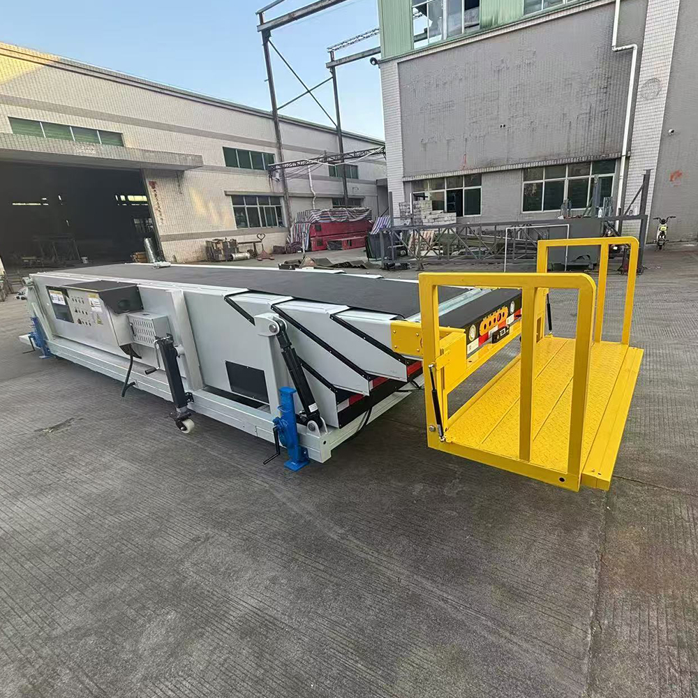 Telescopic Conveyor with Flexible Boom Multi-Stage Telescopic Belt Roller for E-Commerce Parcel Sorting Handling System
