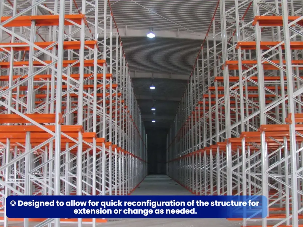 Drive-in Drive-Through Racking System