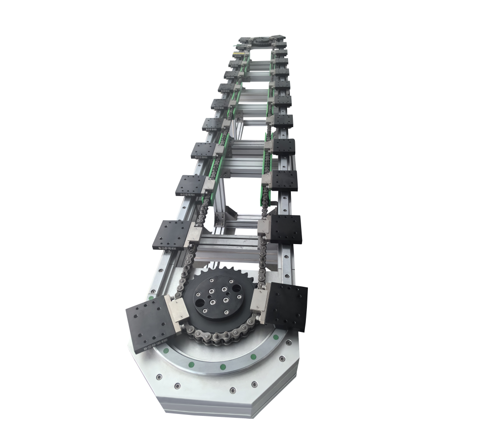 Factory Delivery Chain Curved Guides Ring Systems Link Conveying Module Assembly Line Automated Conveyor Equipment Customization