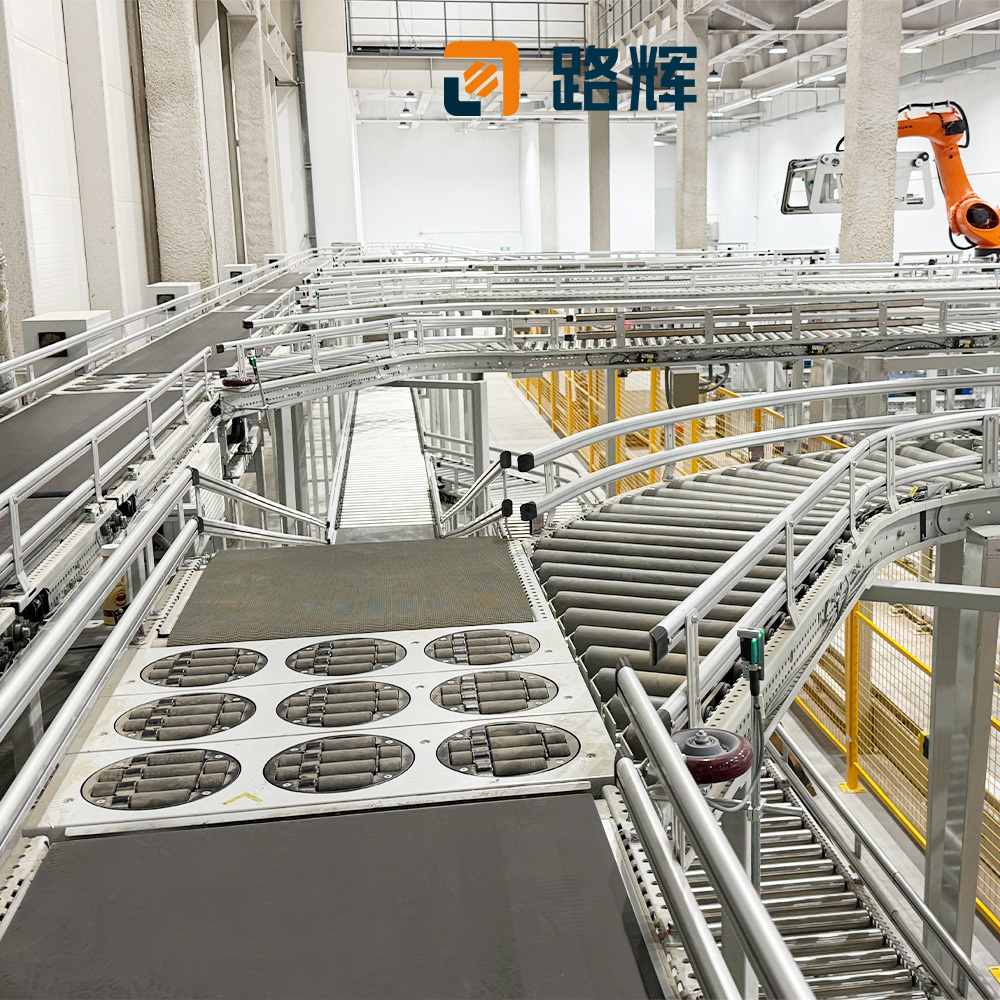 Luhui High Performance Swivel Wheel Sorter Automated Parcel Handling Equipment For Logistics Express Retail