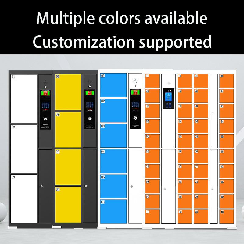 24-Door Steel Electronic Automatic API SDK Integration Intelligent System for Gym and School Supplies Smart Storage Locker